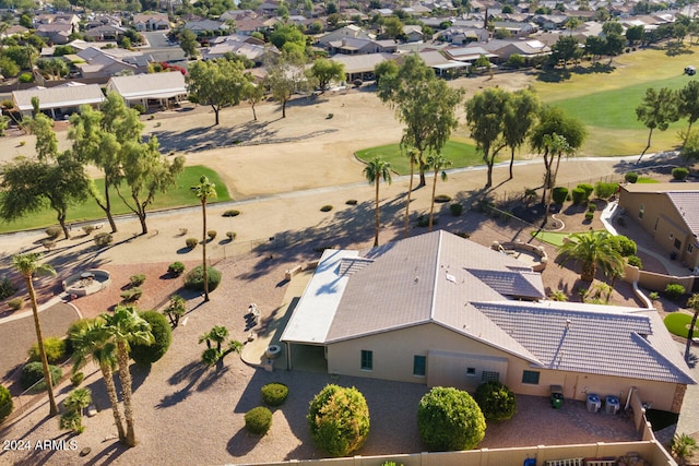 3507 N Snead Dr, Goodyear, AZ 85395 - aerial perspective of suburban area featuring a golf club