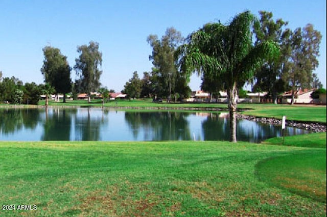 view of water feature