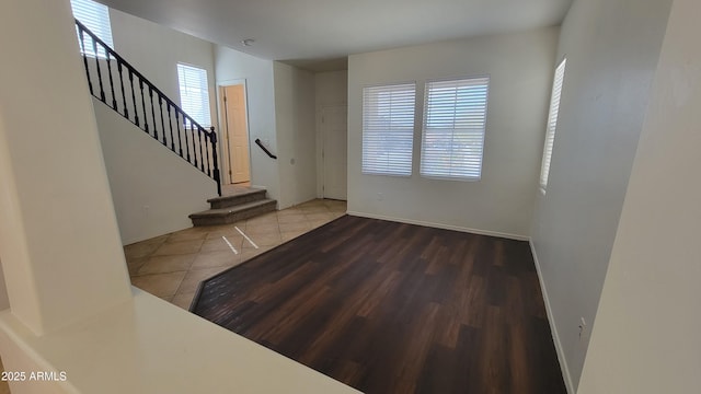 35005 N 30th Dr, Phoenix, AZ 85086 - tiled entrance foyer with stairs and baseboards