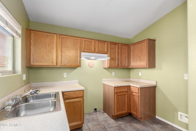 kitchen featuring sink