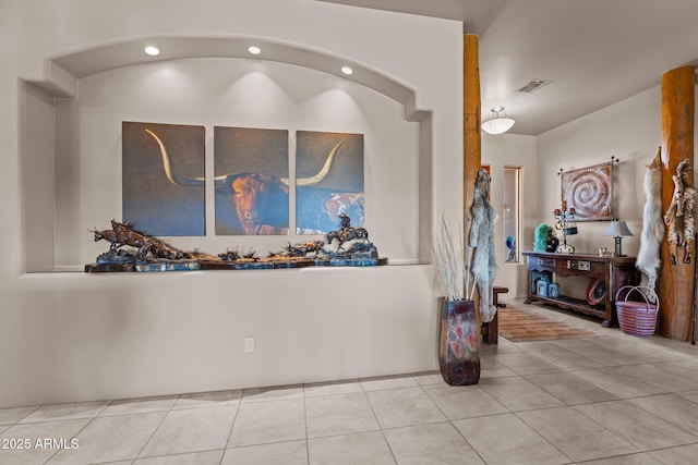 20910 W Cattle Iron Dr, Wickenburg, AZ 85390 - corridor featuring visible vents and tile patterned flooring