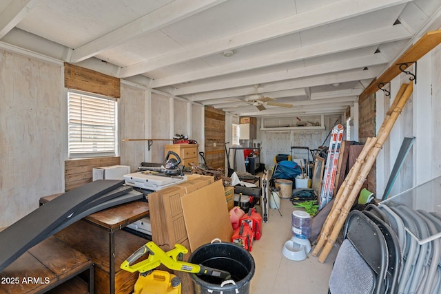 20910 W Cattle Iron Dr, Wickenburg, AZ 85390 - interior space featuring a ceiling fan