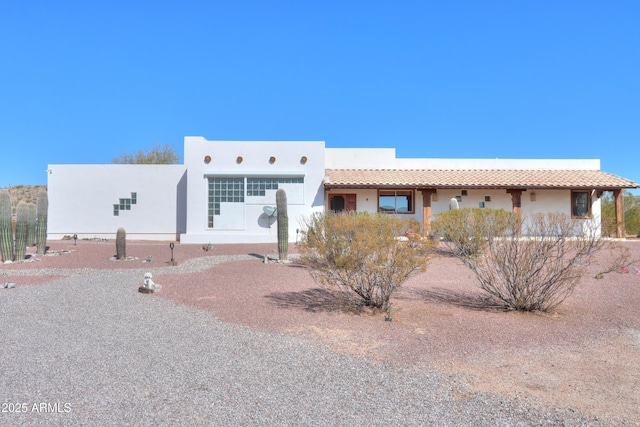 view of southwest-style home