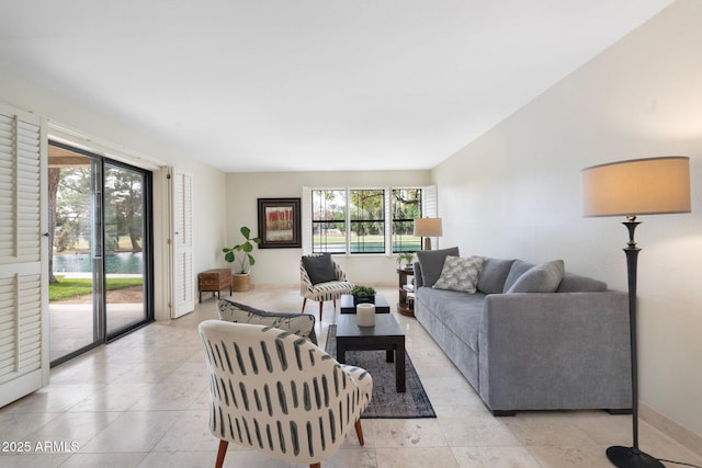 view of living room