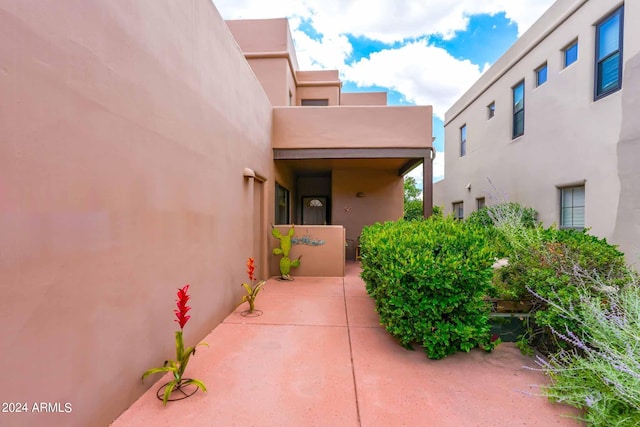 view of entrance to property