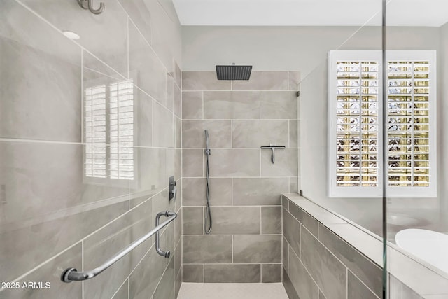 18822 E Flintlock Dr, Queen Creek, AZ 85142 - bathroom with toilet and tiled shower