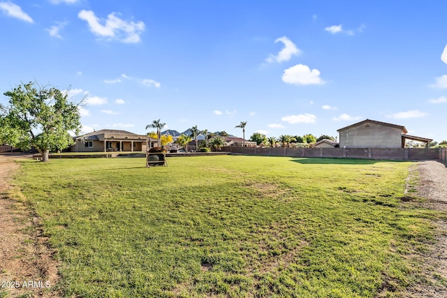 18822 E Flintlock Dr, Queen Creek, AZ 85142 - view of yard featuring fence
