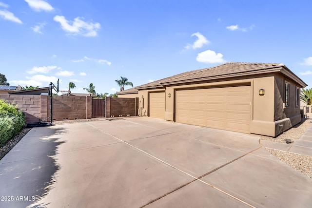 18822 E Flintlock Dr, Queen Creek, AZ 85142 - exterior space featuring driveway, fence, and a gate