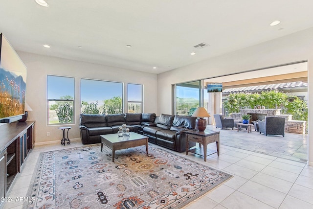 view of living room