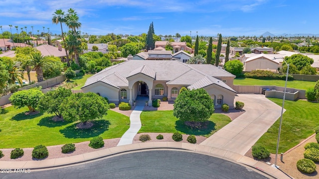 1940 N Stevens Cir, Mesa, AZ 85205 - aerial perspective of suburban area