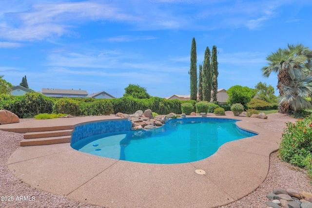 1940 N Stevens Cir, Mesa, AZ 85205 - view of swimming pool featuring a patio