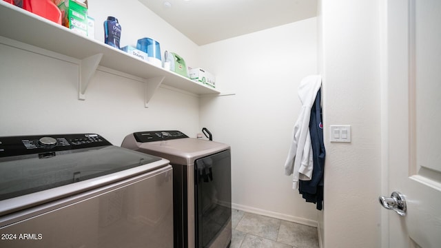 laundry area with washer and clothes dryer