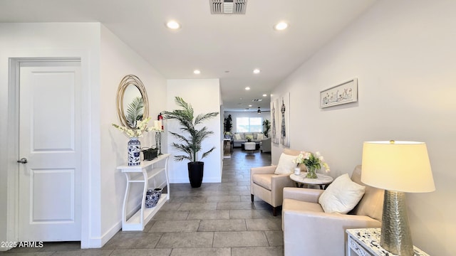 3128 E Desert Cove Ave, Phoenix, AZ 85028 - corridor with recessed lighting and baseboards
