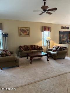 view of living area