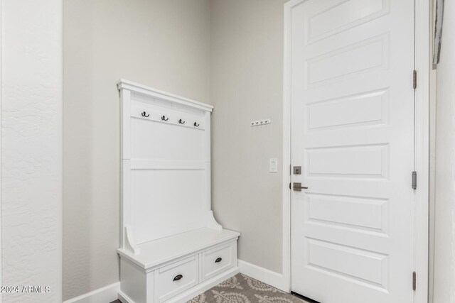 view of mudroom