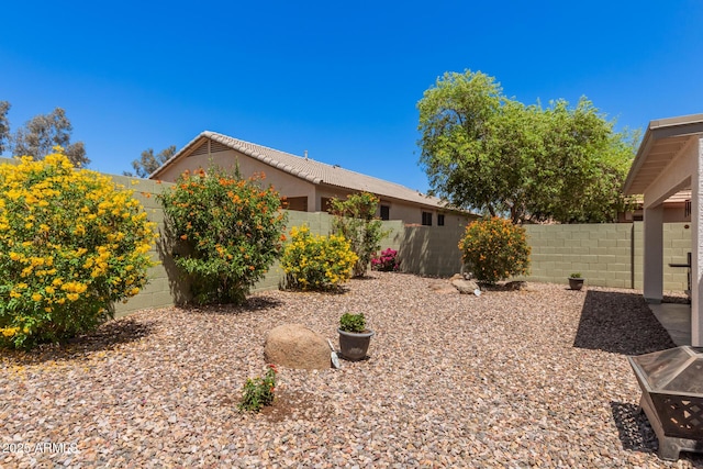 4262 E Sundance Ave, Gilbert, AZ 85297 - view of yard featuring a fenced backyard