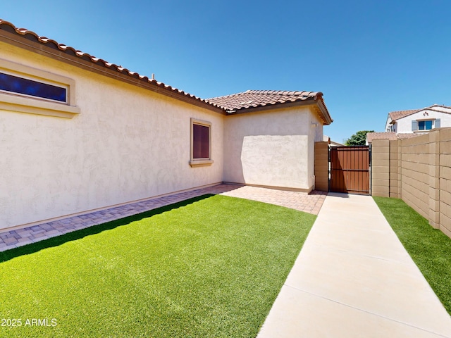 17547 W Gambit Trl, Surprise, AZ 85387 - view of yard featuring a gate