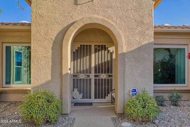 view of property entrance