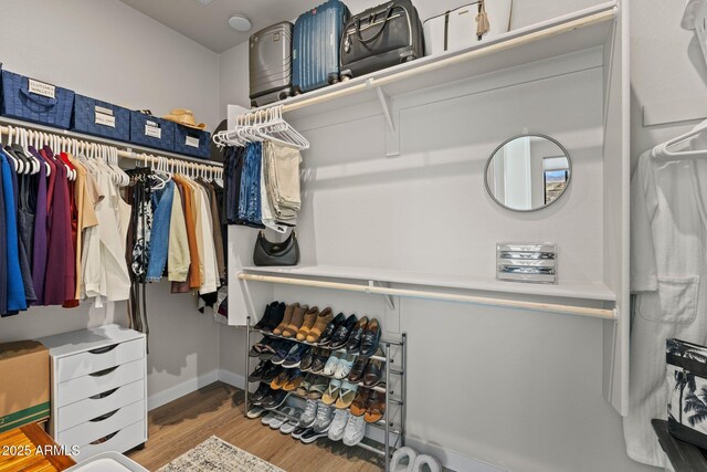 4947 N Mclaury Dr, Prescott Valley, AZ 86314 - walk in closet with wood finished floors