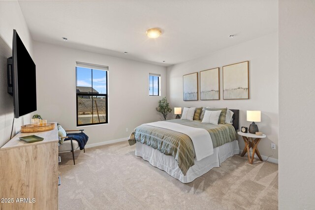 4947 N Mclaury Dr, Prescott Valley, AZ 86314 - bedroom with light colored carpet and baseboards
