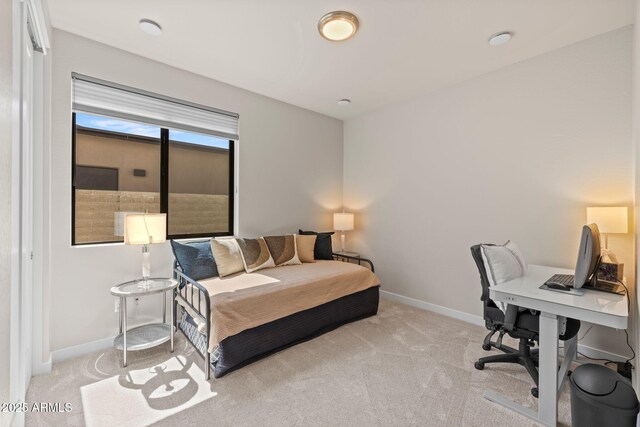 4947 N Mclaury Dr, Prescott Valley, AZ 86314 - office area featuring light carpet and baseboards