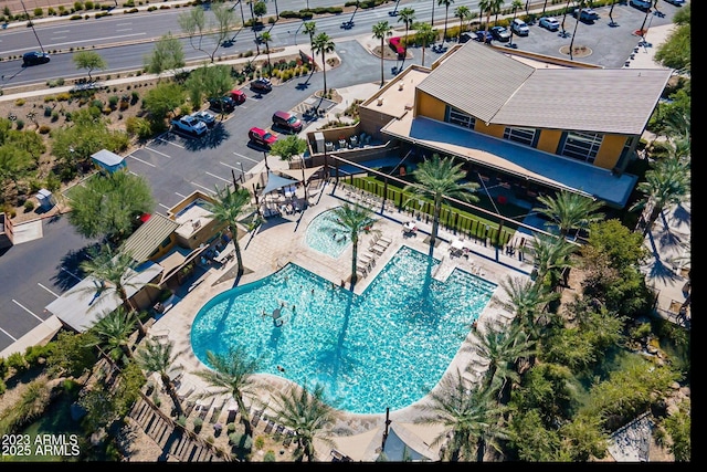 4927 S Tune, Mesa, AZ 85212 - aerial view of a pool area