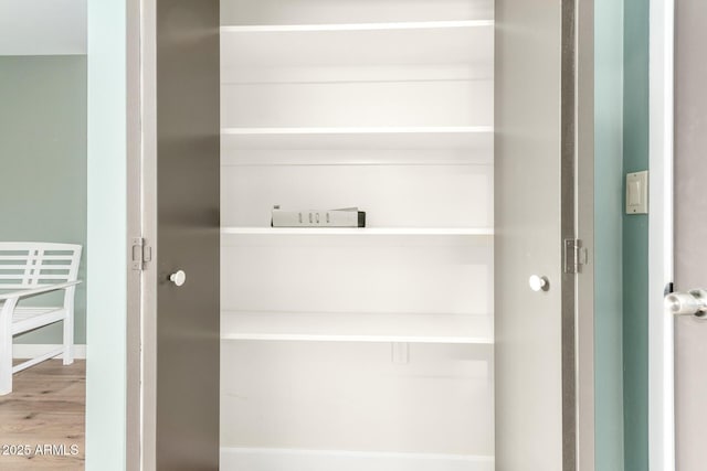 view of closet