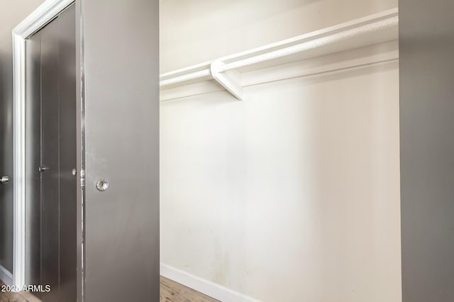 view of closet