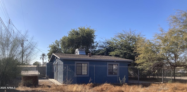 view of side of home