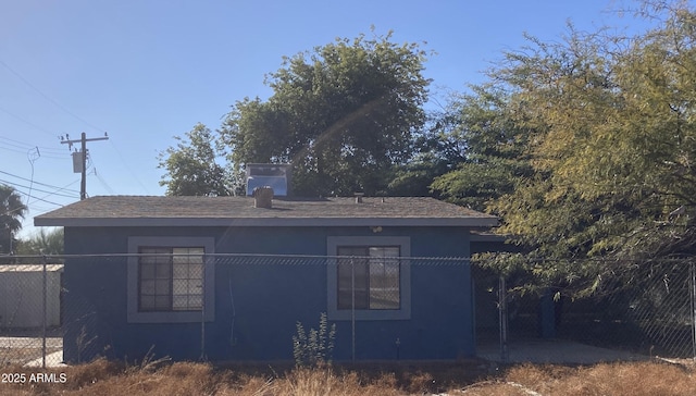 view of rear view of house