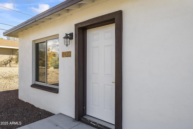 view of property entrance