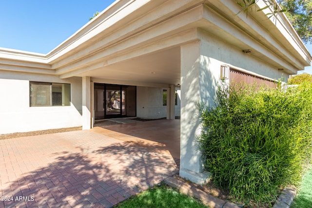 view of property entrance