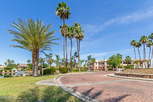 869 W Emerald Island Dr, Gilbert, AZ 85233 - view of community with a lawn