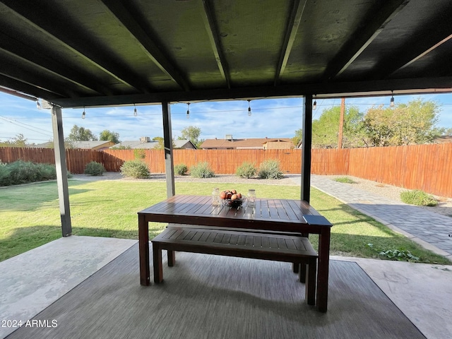 view of patio / terrace