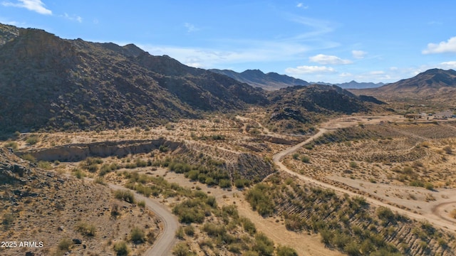 view of mountain feature