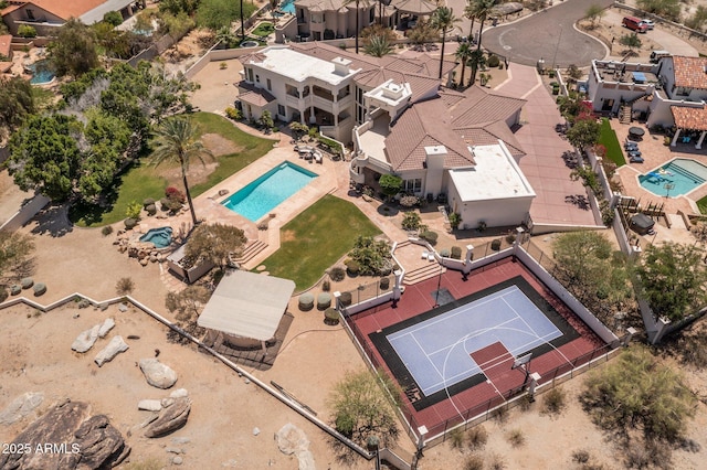 11809 S Montezuma Ct, Phoenix, AZ 85044 - bird's eye view of a pool