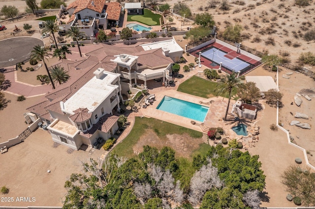 11809 S Montezuma Ct, Phoenix, AZ 85044 - aerial view of a pool area