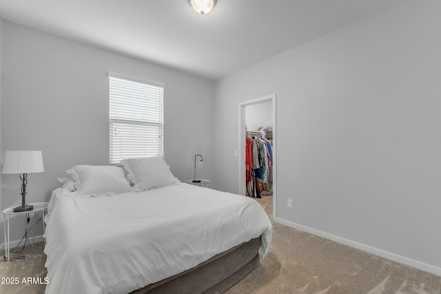 696 W Glen Canyon Dr, San Tan Valley, AZ 85140 - carpeted bedroom featuring a closet, a walk in closet, and baseboards
