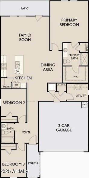 6057 E Artemis Dr, Florence, AZ 85132 - property floor plan