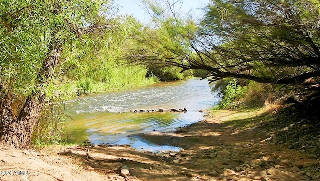 view of water feature