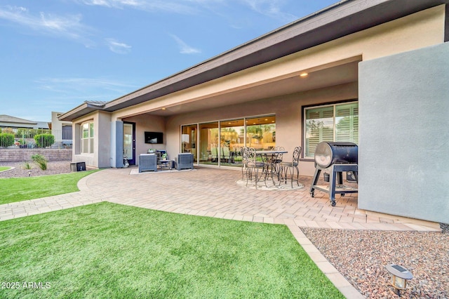 17565 E Blaze Ln, Rio Verde, AZ 85263 - view of patio featuring grilling area