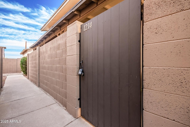 view of property entrance