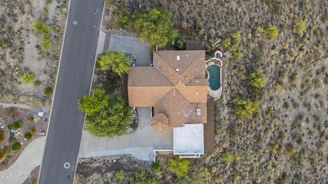 15641 E Sycamore Dr, Fountain Hills, AZ 85268 - view from above of property