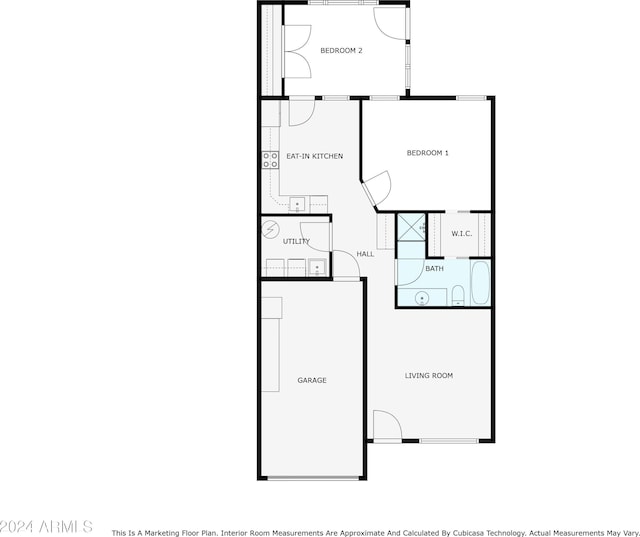2064 S Farnsworth Dr Unit 39, Mesa, AZ 85209 - view of home floor plan
