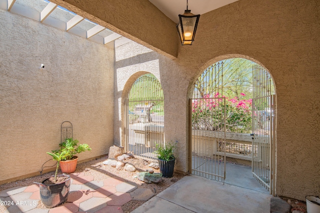 view of property entrance