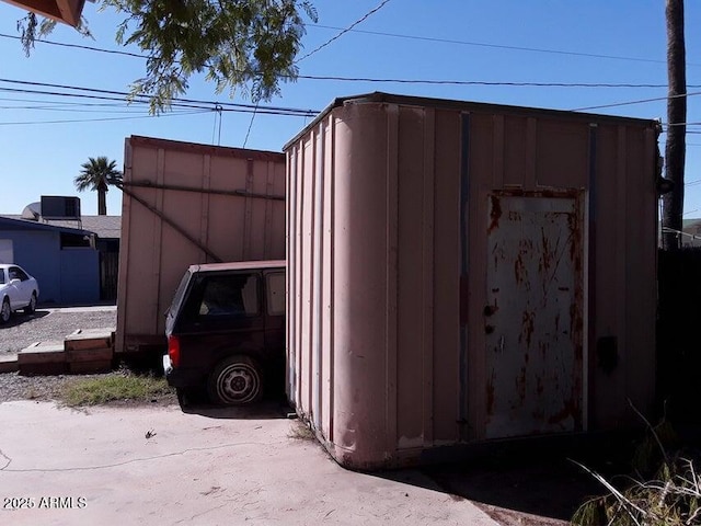 761 E Millett Ave, Mesa, AZ 85204 - view of shed featuring central AC