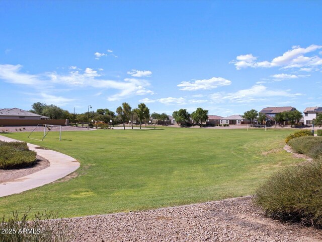view of community with a residential view