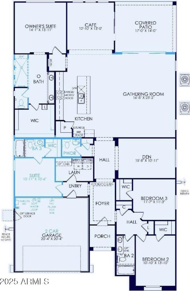 17636 W Pasadena Ave, Litchfield Park, AZ 85340 - home floor plan