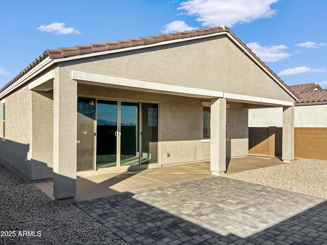1737 W Hopi Dr, Coolidge, AZ 85128 - back of property featuring a patio area
