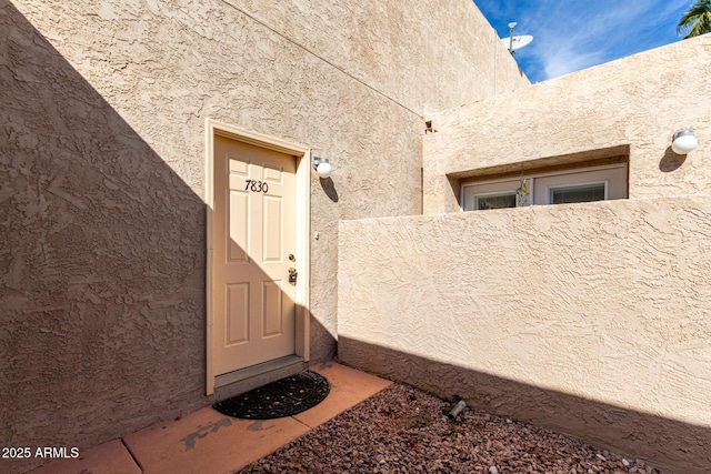 view of entrance to property